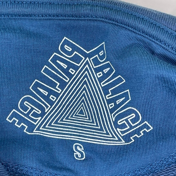 Palace Skateboards Alphabet Hoodie Blue & Red Hooded Sweatshirt Mens Small Size - Picture 5 of 7